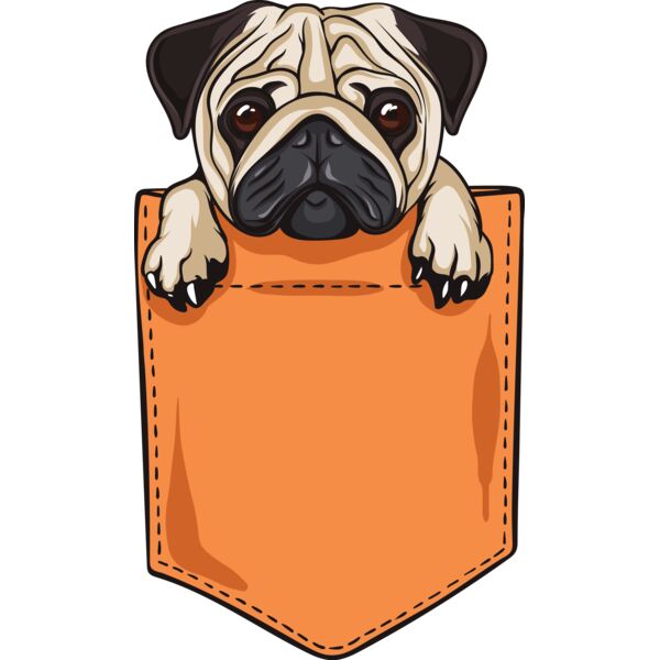 Pug pocket Thumbnail