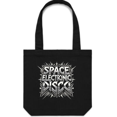 Space Electronic Disco Tote Thumbnail