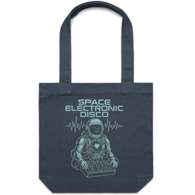 Space Electronic Disco Astronaut Tote  Thumbnail