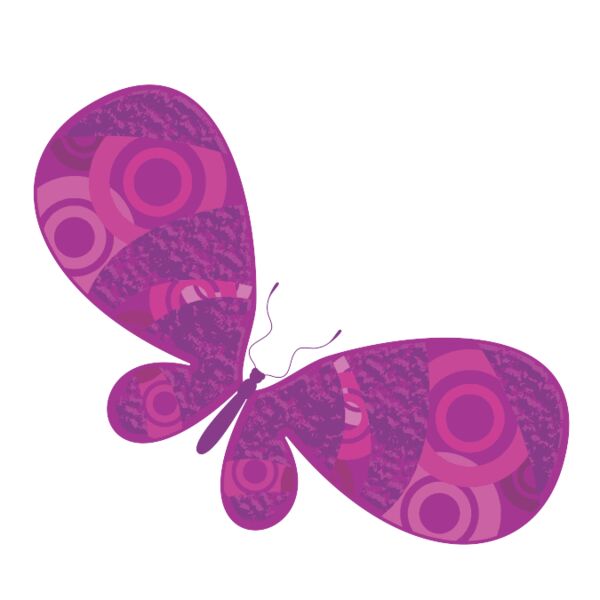 Purple pink butterfly Thumbnail