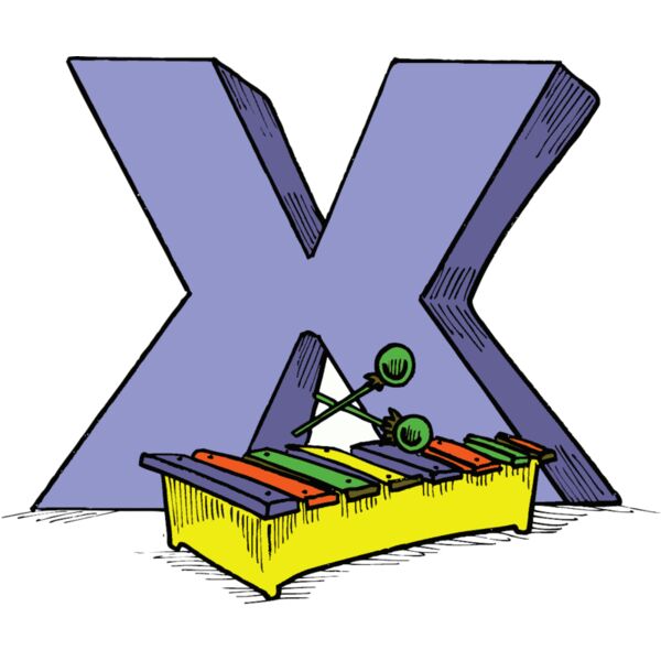 X is for Xylohphone Thumbnail