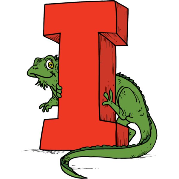 I is for Iguana Thumbnail