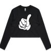 AS Colour Long Sleeve Crop Thumbnail