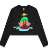 AS Colour Long Sleeve Crop Thumbnail
