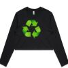 AS Colour Long Sleeve Crop Thumbnail