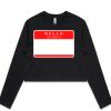 AS Colour Long Sleeve Crop Thumbnail