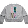 AS Colour Womens Oversized Crew Thumbnail